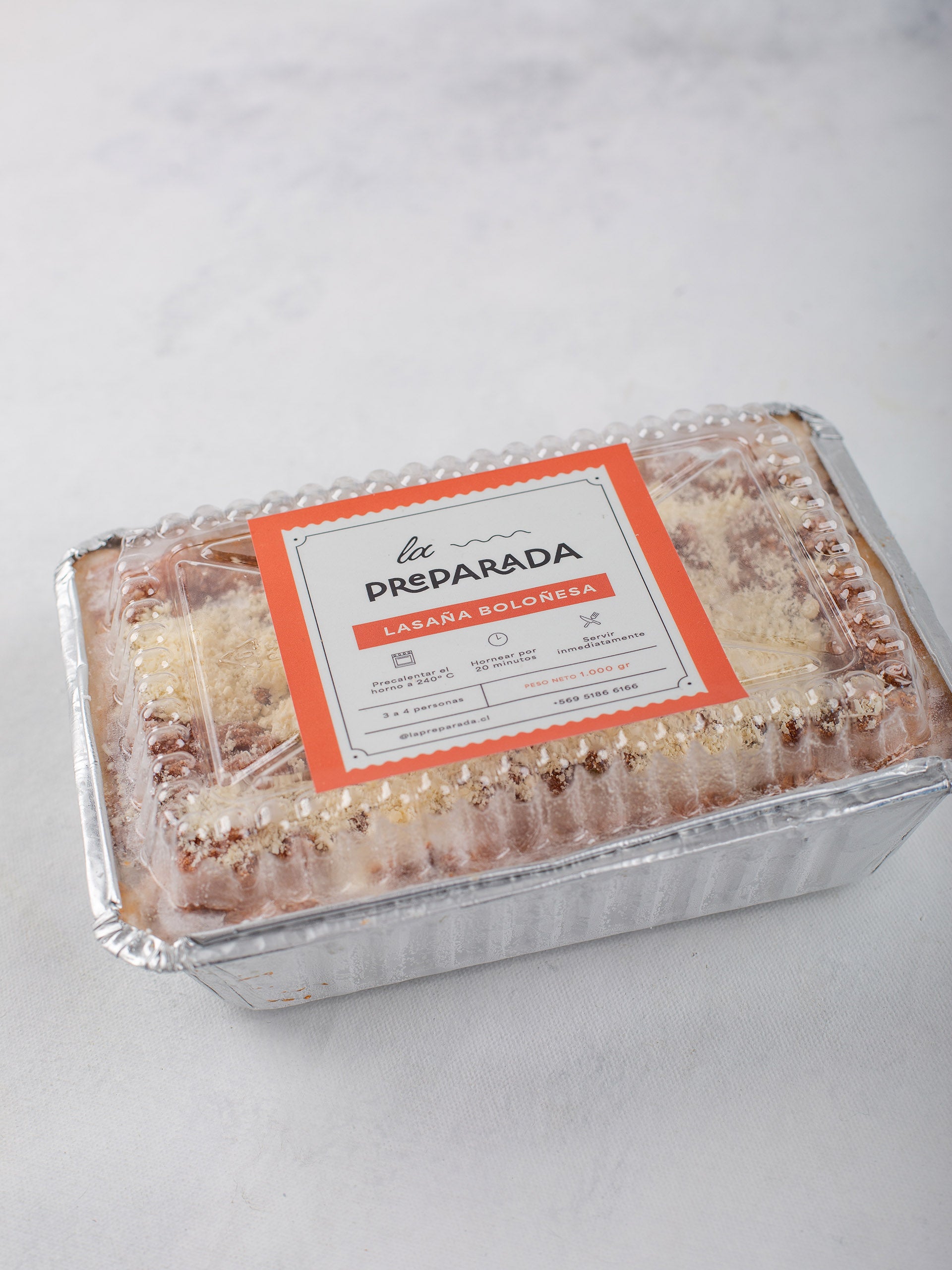 Lasaña Boloñesa