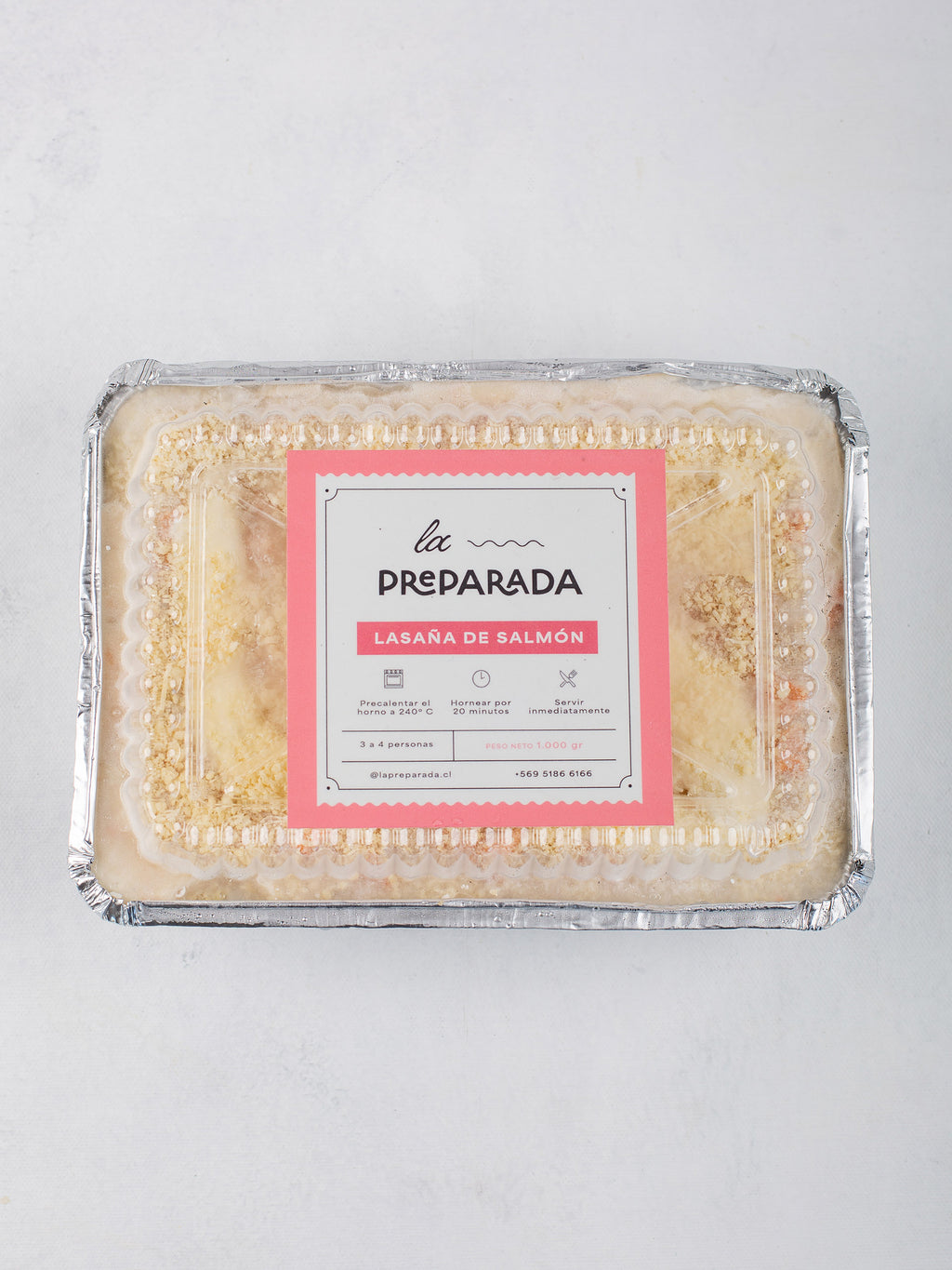 Lasaña de Salmón