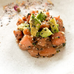 tartaro de salmon