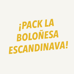 Pack La Boloñesa Escandinava