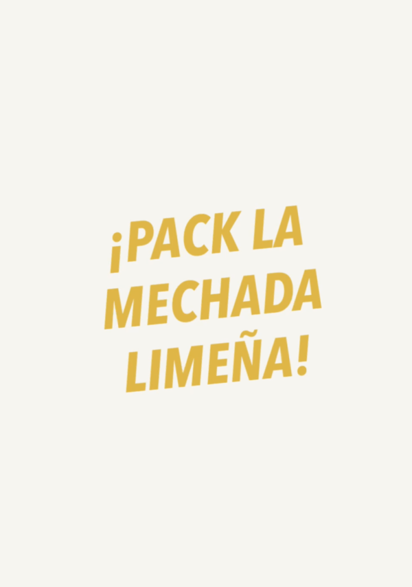 Pack La Mechada Limeña