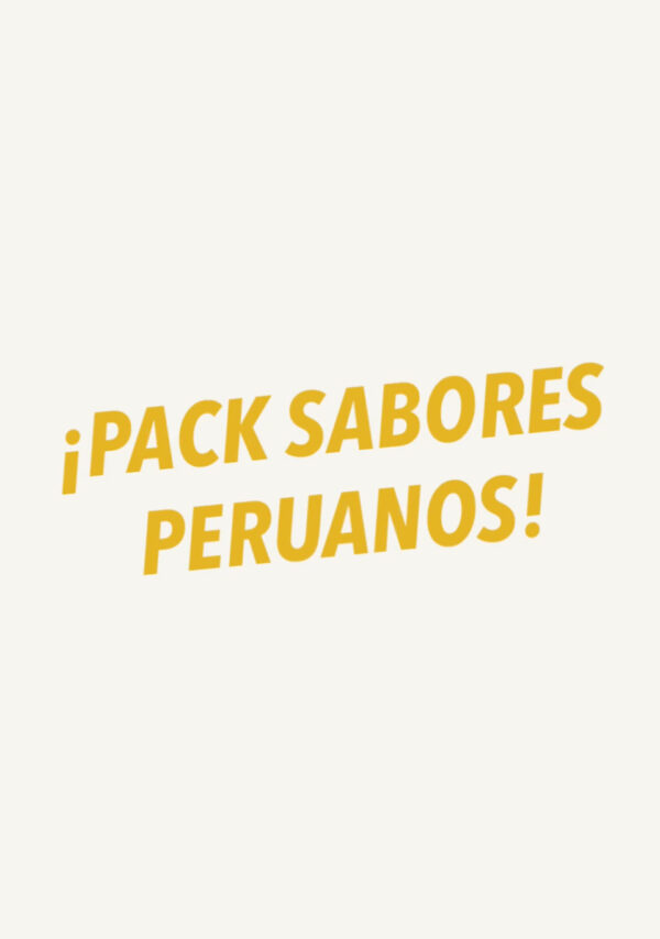 Pack Sabores Peruanos